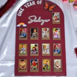 Baby Photo Board-Arch Shape