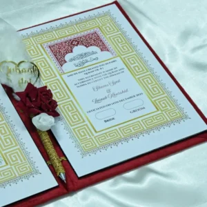 Star Design Nikah Nama Navy Blue - Image 7