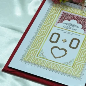 Star Design Nikah Nama Navy Blue - Image 8