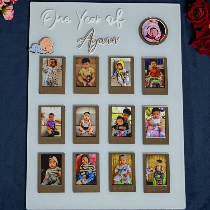 Baby Photo Board-Rectangular Shape - Image 2